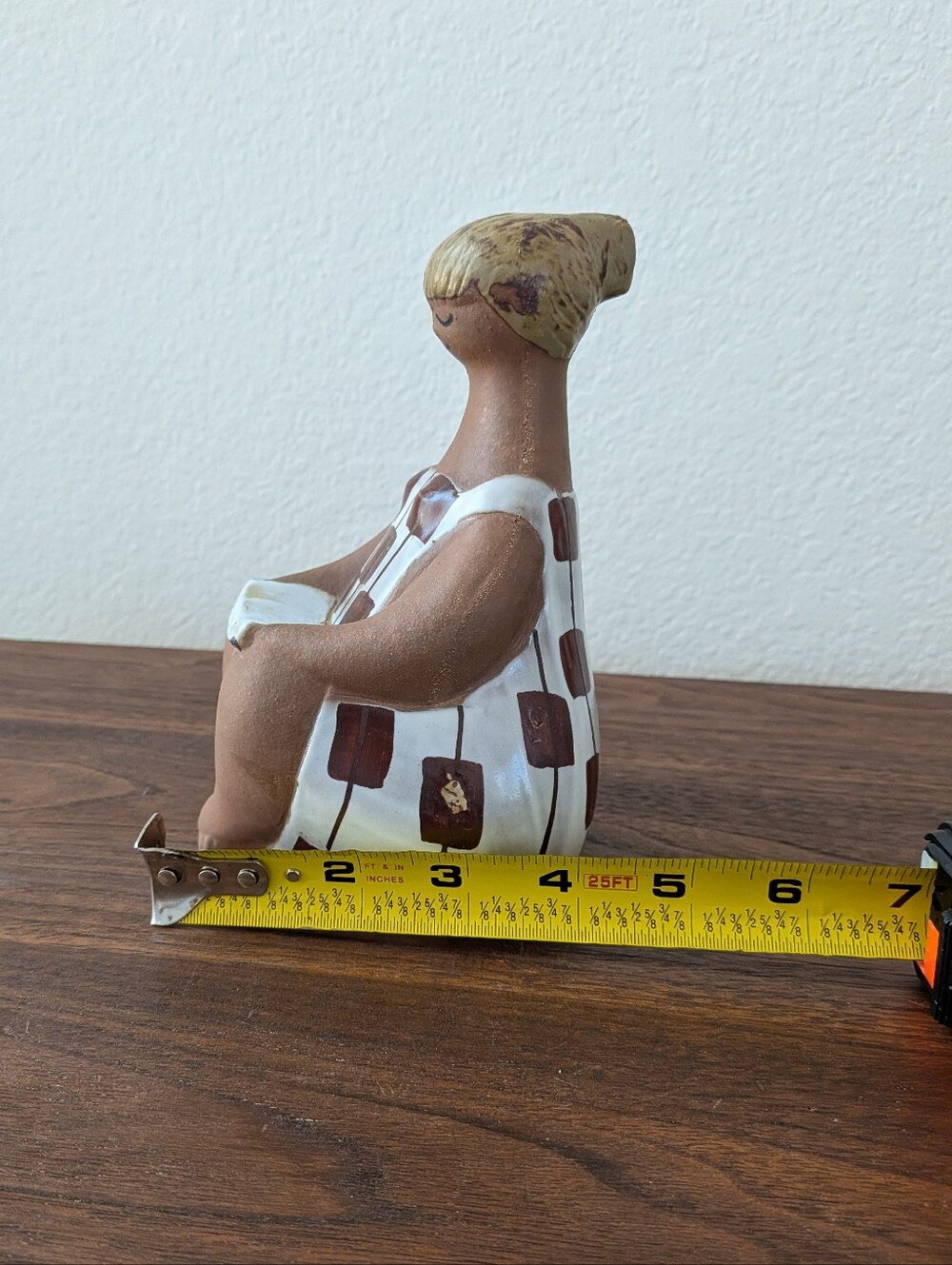 Lisa Larson 1958 Charming Charlotta ABC Girls Stoneware Figurine Sweden Art MCM - Picture 15 of 16